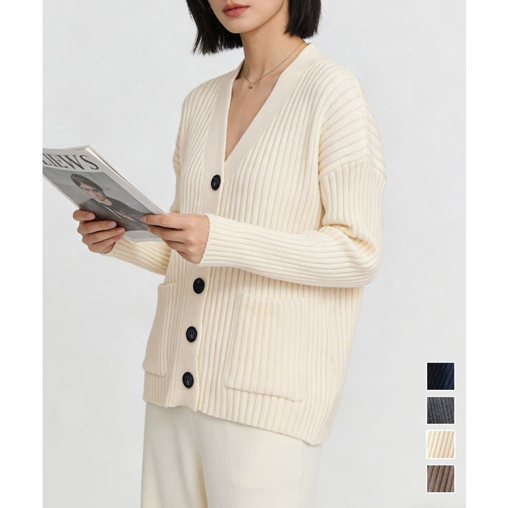 ニットカーディガン レディース アウター | Miniministore | 詳細画像1 
