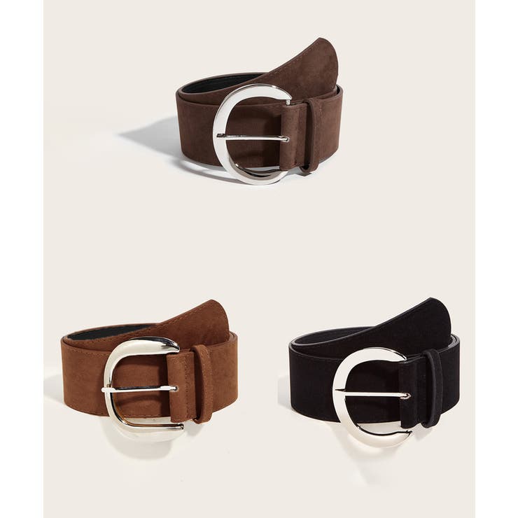 ヴィンテージ風スエードバックルベルト | Miniministore | 詳細画像15 