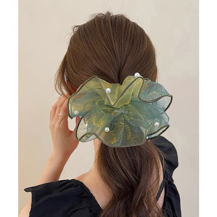 ボリュームシュシュオーガンジーヘアアクセ | Miniministore | 詳細画像2 