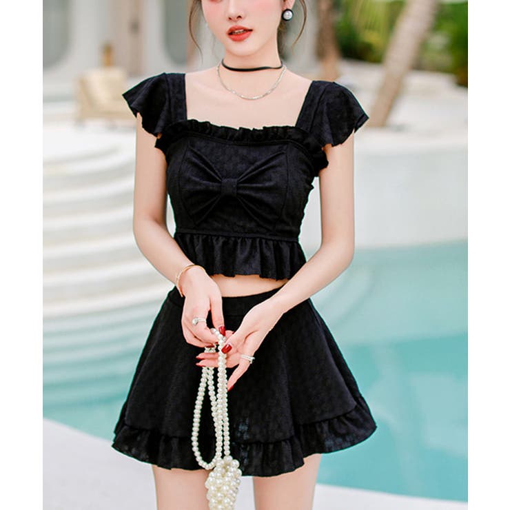 盛れる水着レディースフリル水着2点セット | Miniministore | 詳細画像2 