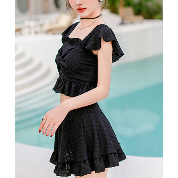 盛れる水着レディースフリル水着2点セット | Miniministore | 詳細画像3 