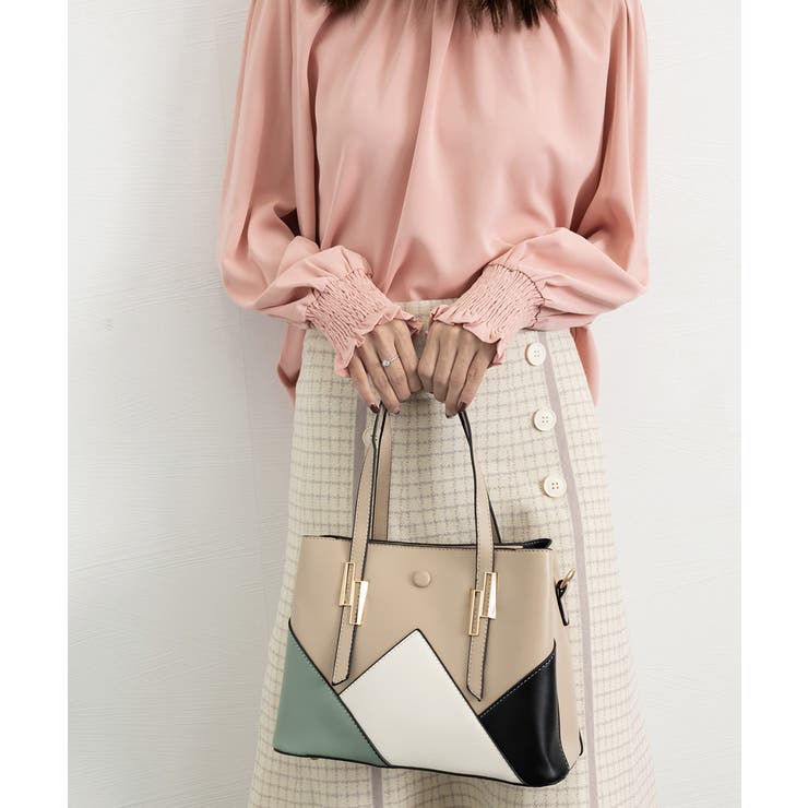 トートバッグ 大容量 斜めがけ鞄3way[品番：AGCW0005324