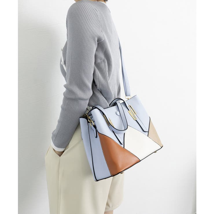 トートバッグ 大容量 斜めがけ鞄3way[品番：AGCW0005324