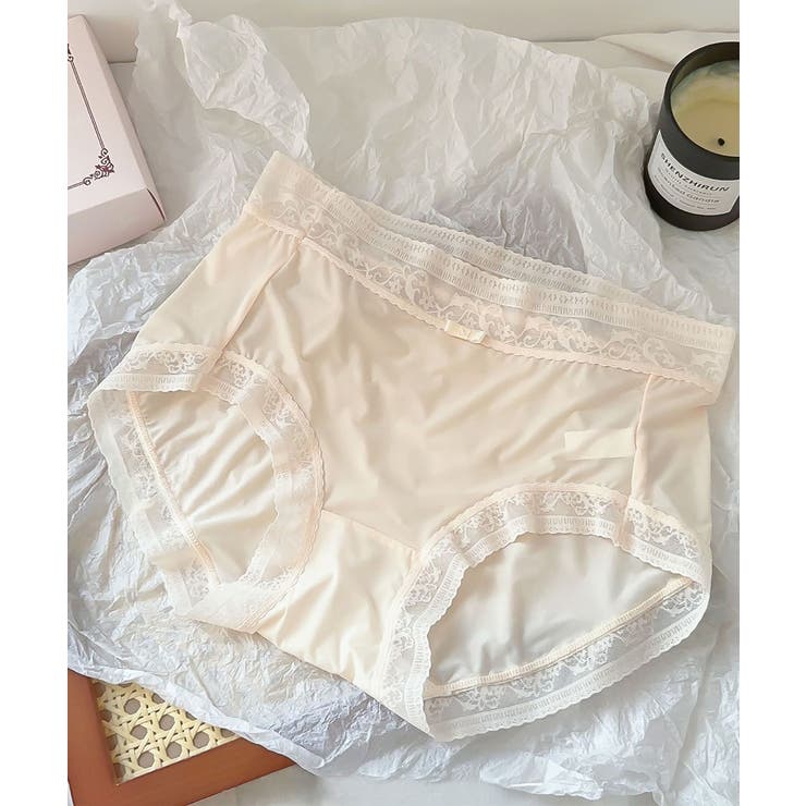 アイボリー | ショーツレディースシームレスレース下着 冷感通気性速乾 響かない締め付けないスタ… | SUNSHINE CLOSET