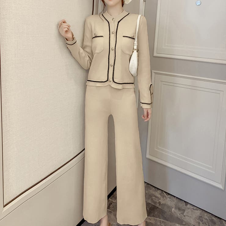 ニットセットアップ レディース 秋冬服[品番:II000007463 ニットセットアップ レディース 秋冬服[品番:II000007463