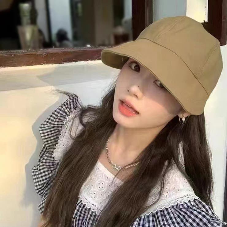 キャップレディース 韓国 小顔帽子涼しい[品番：II000010741