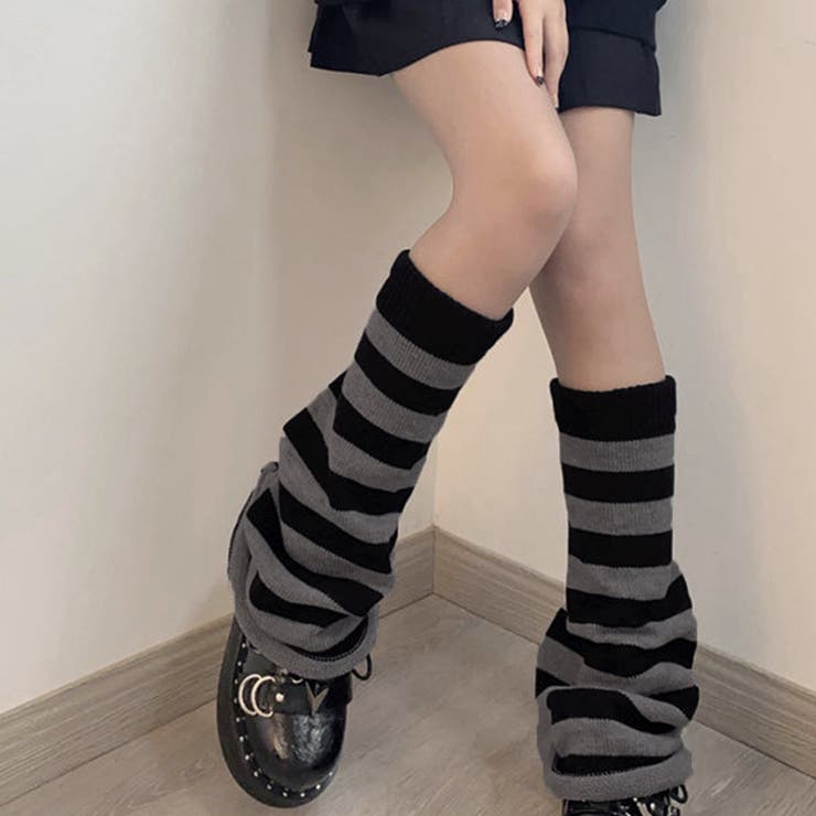 お値下！タグ付未使用！スティナstina レッグウォーマーブラック - メルカリ