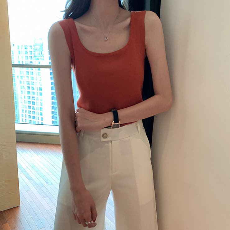 ノースリーブ ニットトップス | Miniministore | 詳細画像13 