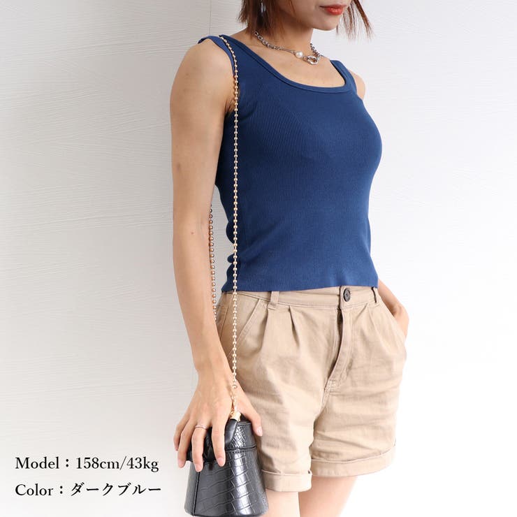 ノースリーブ ニットトップス | Miniministore | 詳細画像15 