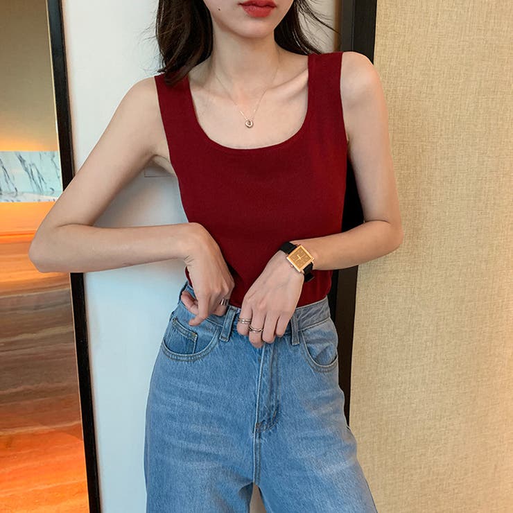 ノースリーブ ニットトップス | Miniministore | 詳細画像7 