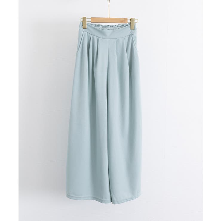 タック入りスカンツワイドパンツレディース | Miniministore | 詳細画像30 