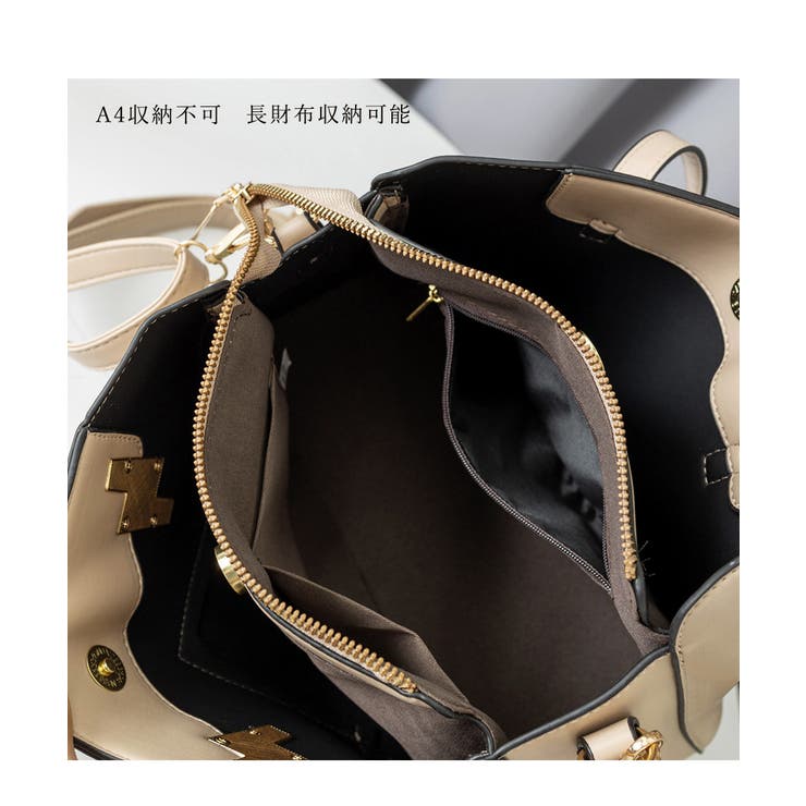 トートバッグ 大容量 斜めがけ鞄3way | Miniministore | 詳細画像18 