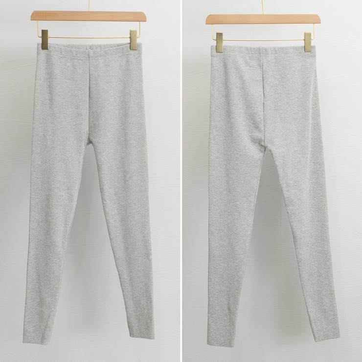 裏起毛 レギンスパンツ レディース 秋冬[品番：II000009560