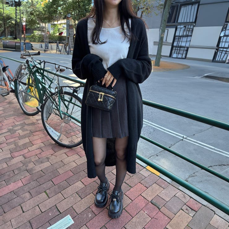 ロング ニットカーディガン レディース | Miniministore | 詳細画像7 