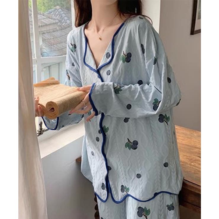 韓国パジャマ レディース 部屋着薄手長袖 | Miniministore | 詳細画像12 