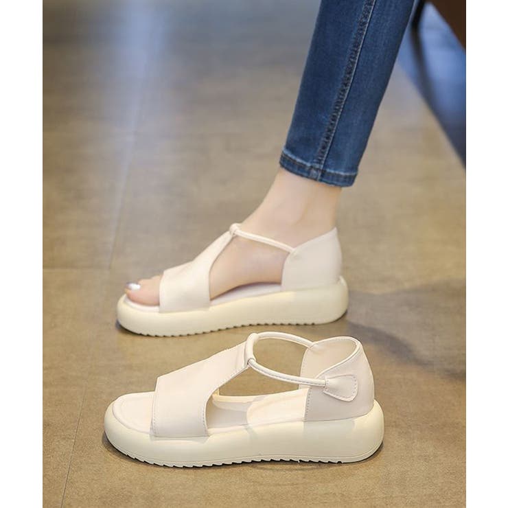 アンクルストラップサンダル厚底シューズ夏 | Miniministore | 詳細画像5 