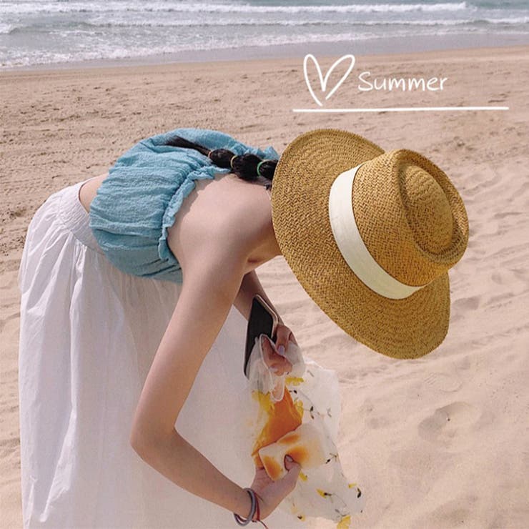 カンカン帽子紫外線対策ストローハット大人 | Miniministore | 詳細画像6 