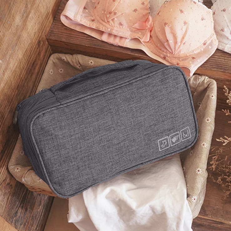 ランジェリーポーチ多層構造下着収納バッグ | Miniministore | 詳細画像12 