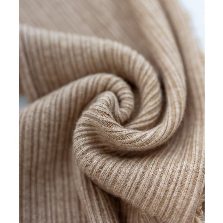 サイドフリンジ リブニットパンツ 暖かい | Miniministore | 詳細画像46 