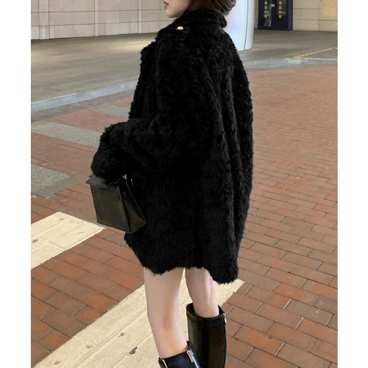 エコファージャケット もこもこブルゾン冬 | Miniministore | 詳細画像3 