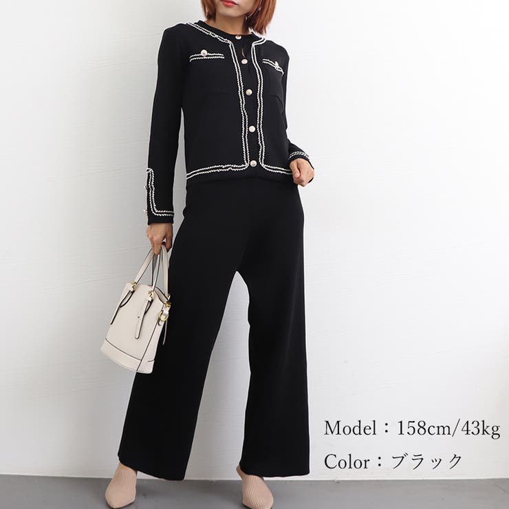 ニットセットアップ レディース 秋冬服 | Miniministore | 詳細画像17 