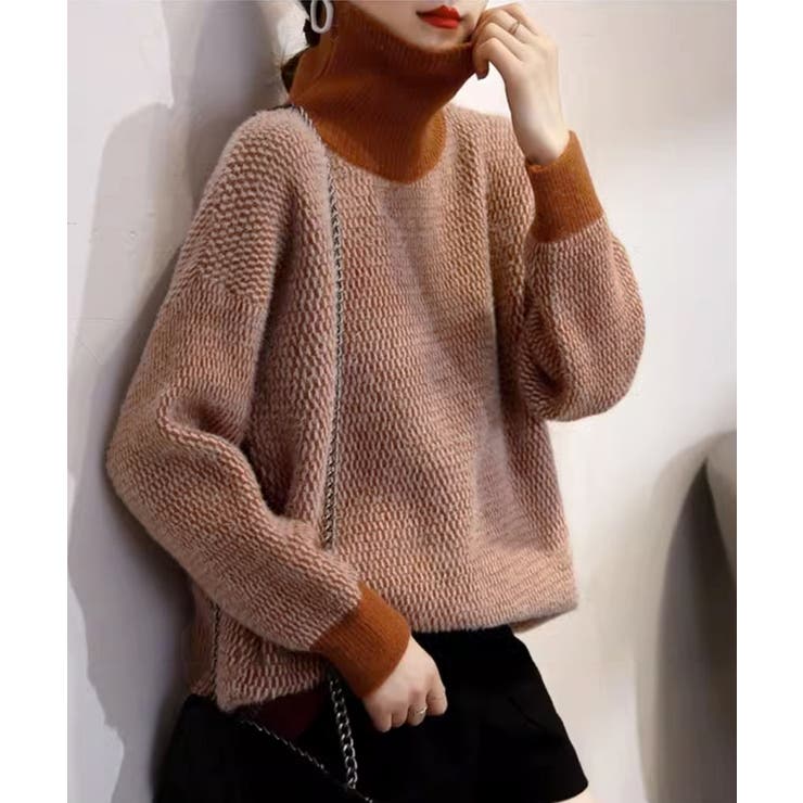 タートルネック ニットトップスレディース | Miniministore | 詳細画像6 