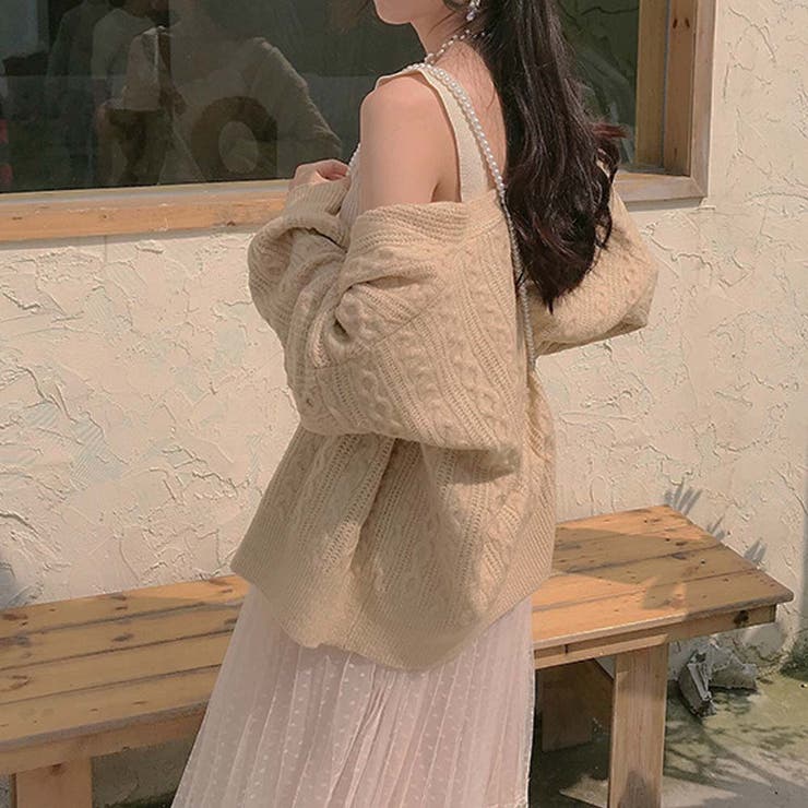 ニットカーディガン レディース 前開き | Miniministore | 詳細画像6 