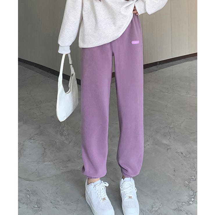 フリースパンツ 暖かいルームウェアパンツ | Miniministore | 詳細画像16 