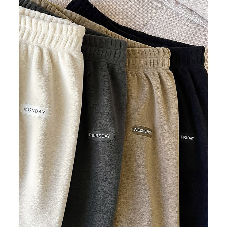 フリースパンツ 暖かいルームウェアパンツ | Miniministore | 詳細画像22 