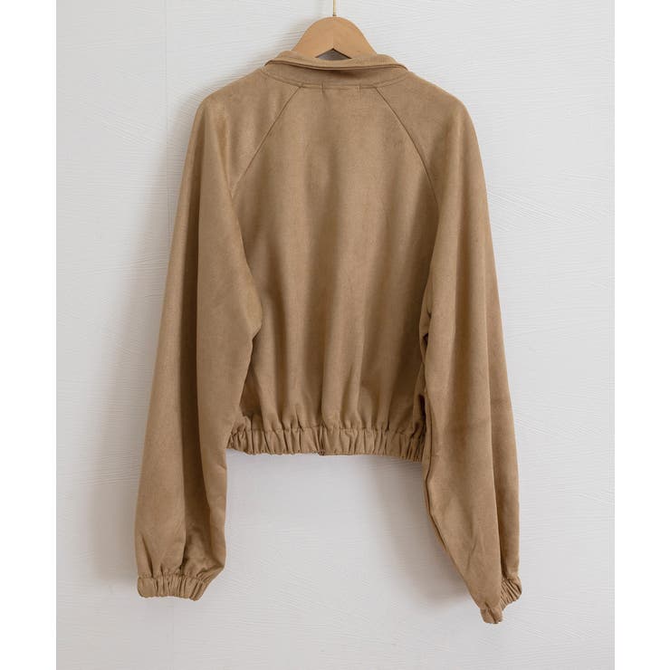 スエード調ジャケット韓国風ライトアウター | Miniministore | 詳細画像30 