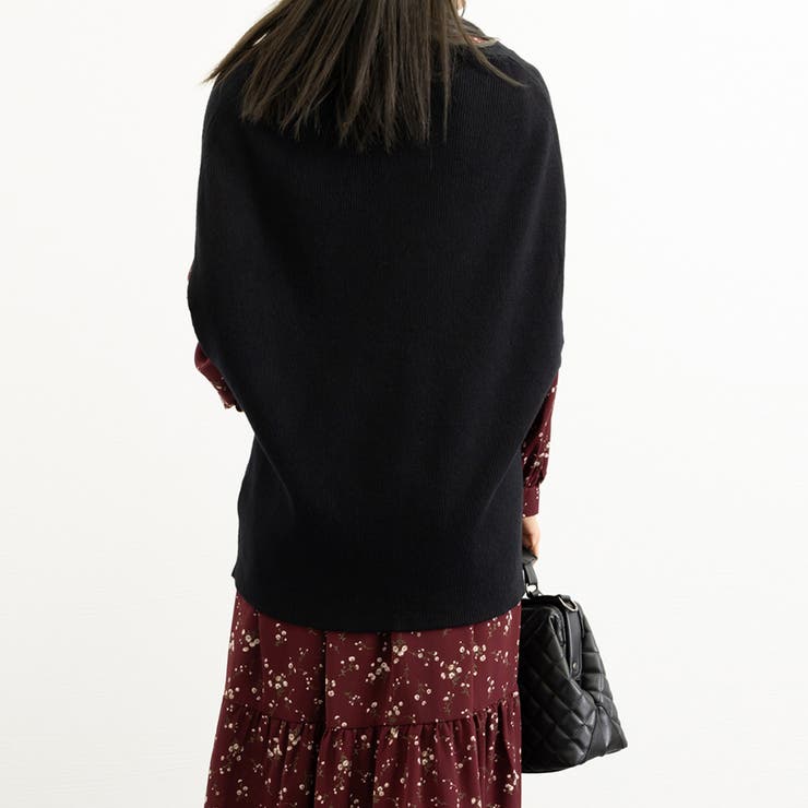 MIND マインド バスケット編み ベスト 通販 ニット レイヤード ニット