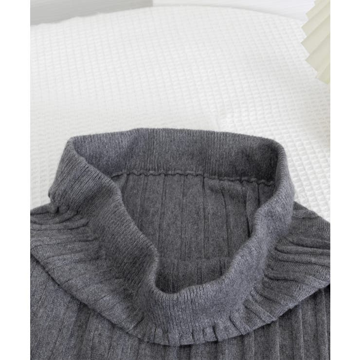 プリーツスカートフレアニットスカート秋冬 | Miniministore | 詳細画像23 