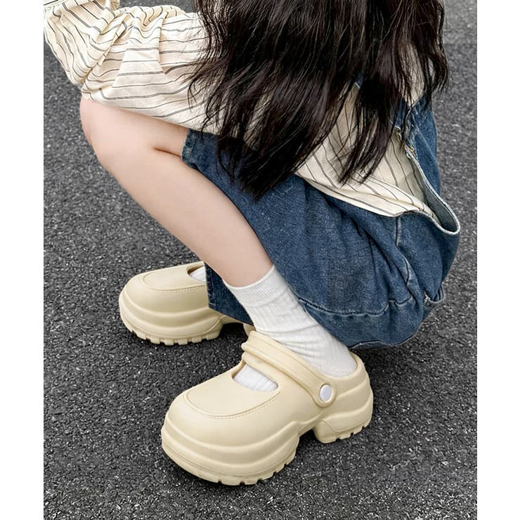 クロッグ厚底サンダル EVAサンダル美脚 | Miniministore | 詳細画像10 