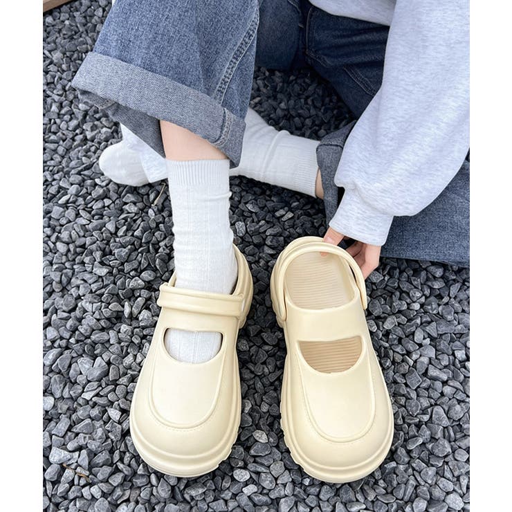 クロッグ厚底サンダル EVAサンダル美脚 | Miniministore | 詳細画像11 