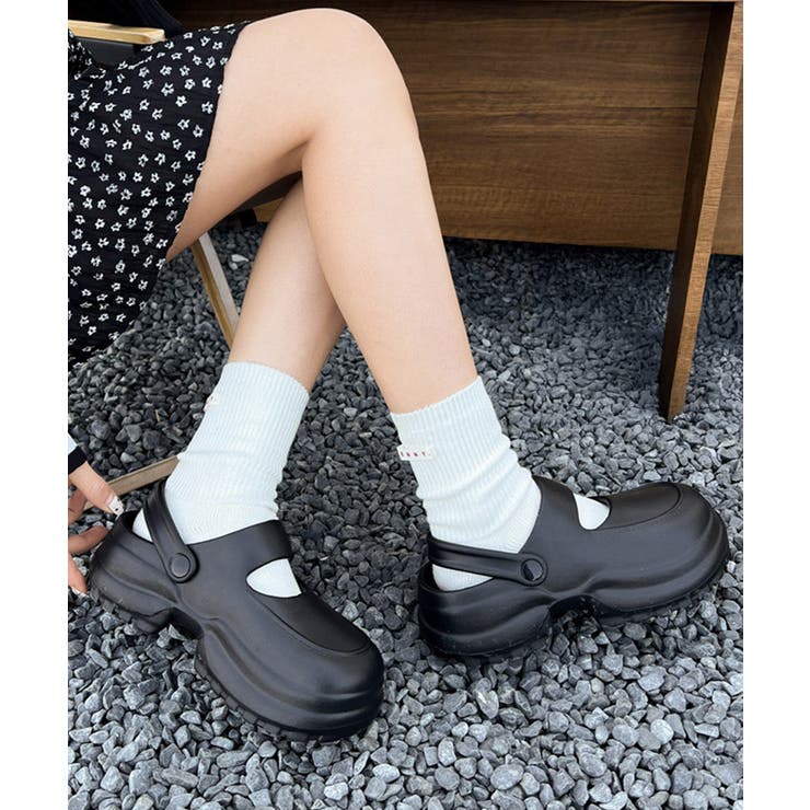 クロッグ厚底サンダル EVAサンダル美脚 | Miniministore | 詳細画像3 