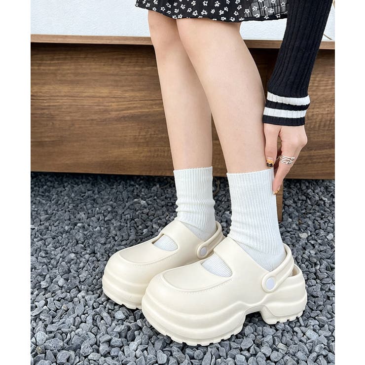 クロッグ厚底サンダル EVAサンダル美脚 | Miniministore | 詳細画像6 