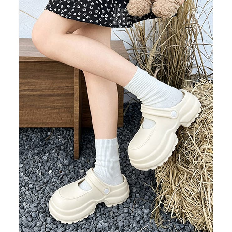 クロッグ厚底サンダル EVAサンダル美脚 | Miniministore | 詳細画像8 
