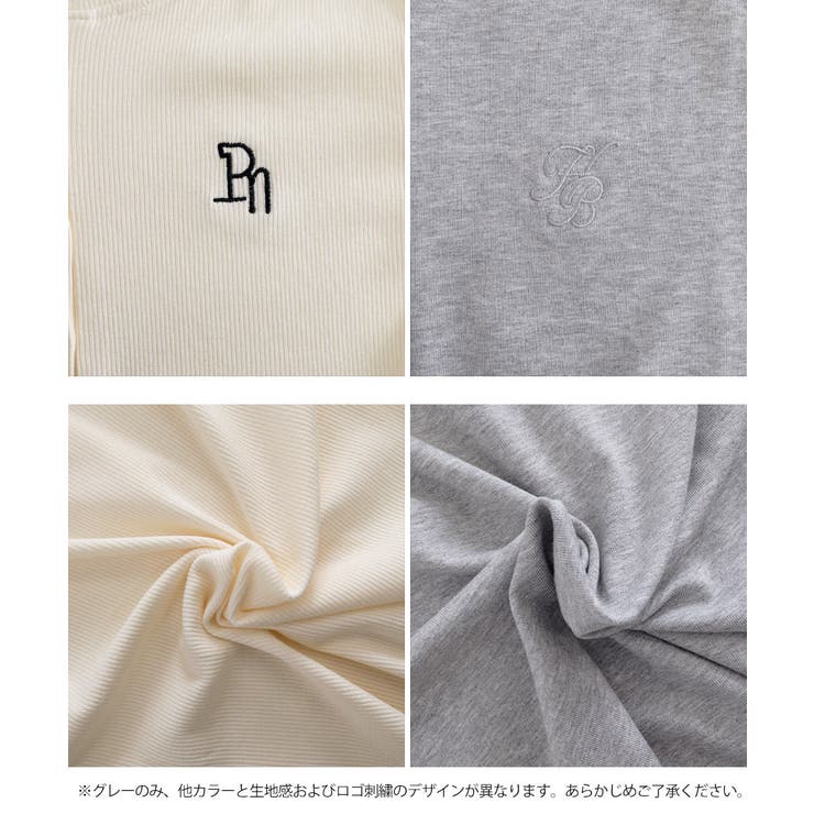 ヘンリーネックTシャツワンポイントロゴt | Miniministore | 詳細画像26 