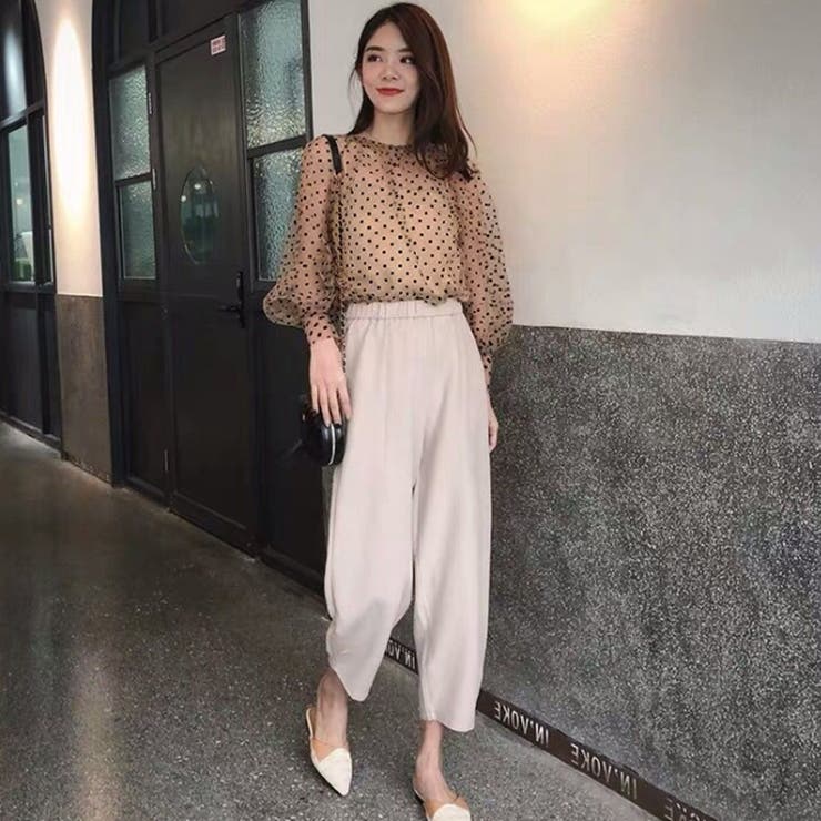 シアーブラウス セットアップ アンサンブル | Miniministore | 詳細画像10 