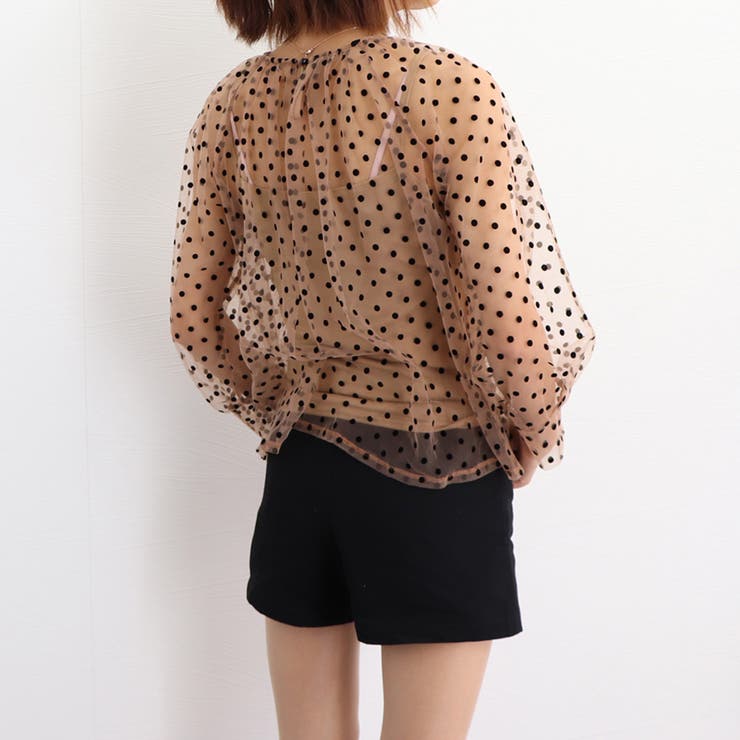 シアーブラウス セットアップ アンサンブル | Miniministore | 詳細画像15 