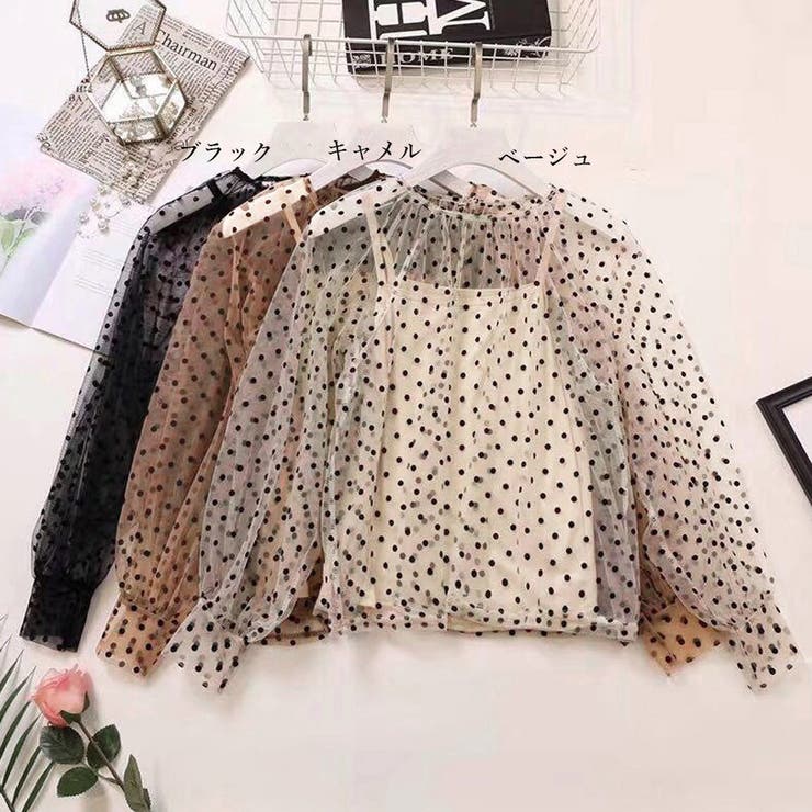 シアーブラウス セットアップ アンサンブル | Miniministore | 詳細画像2 