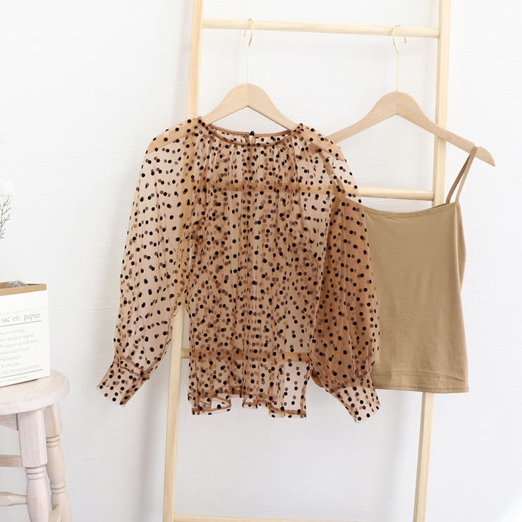 シアーブラウス セットアップ アンサンブル | Miniministore | 詳細画像3 