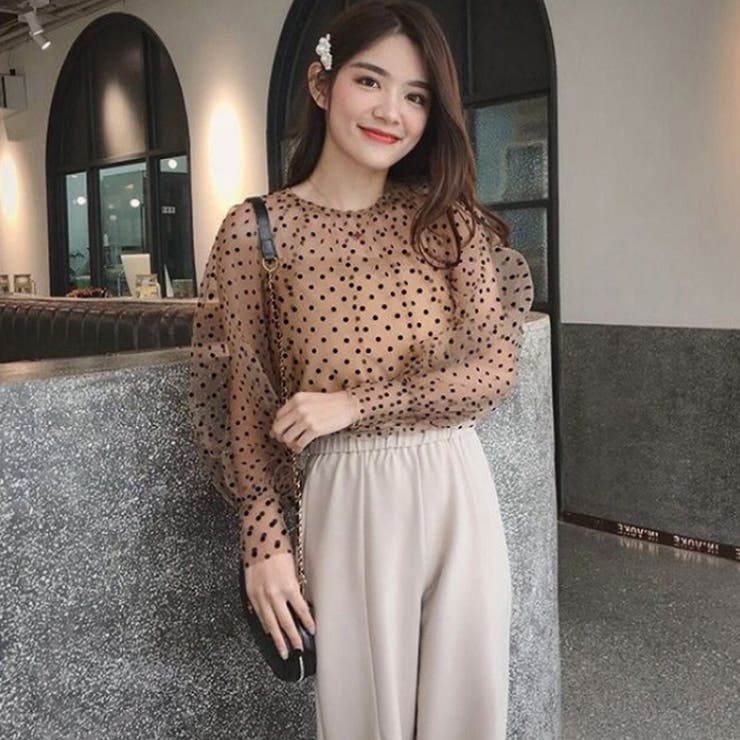 シアーブラウス セットアップ アンサンブル | Miniministore | 詳細画像7 