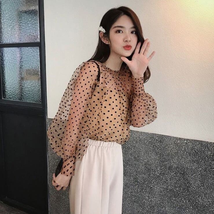 シアーブラウス セットアップ アンサンブル | Miniministore | 詳細画像8 