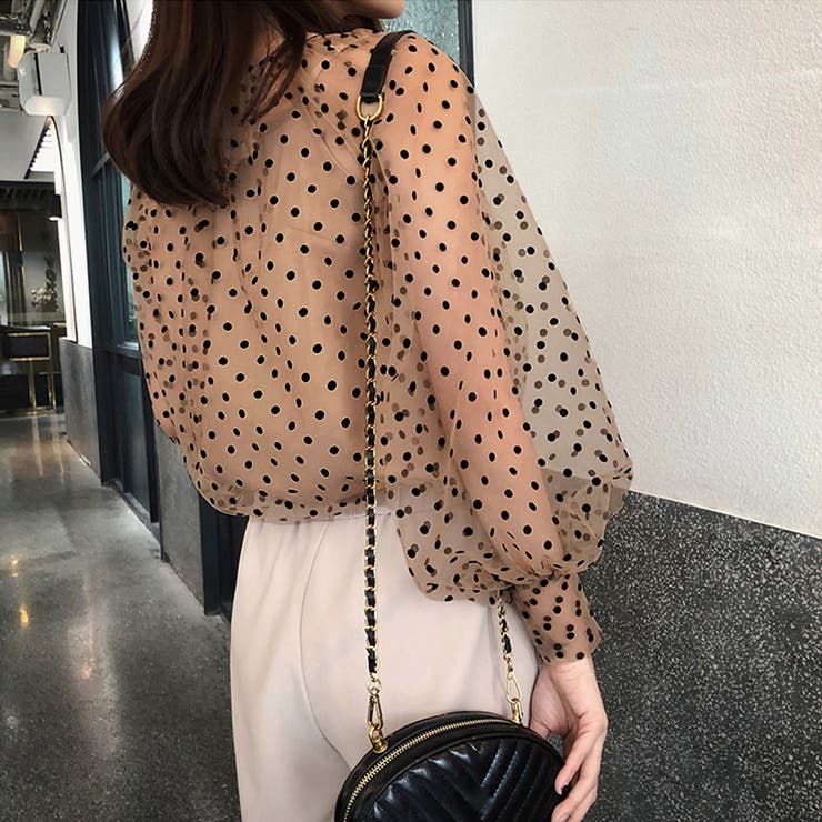 シアーブラウス セットアップ アンサンブル | Miniministore | 詳細画像9 