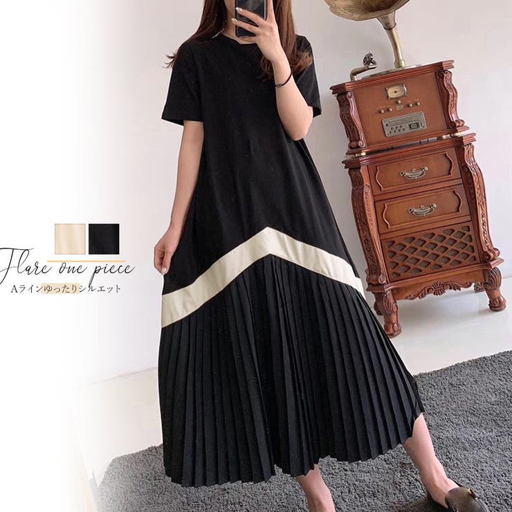 ロング ワンピース レディース Aライン | Miniministore | 詳細画像1 