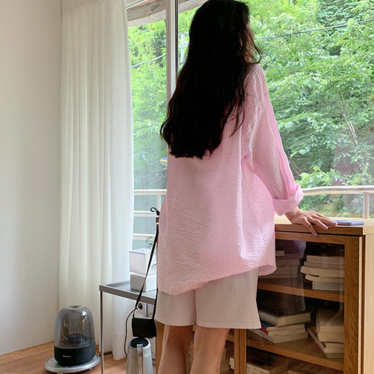 チェック柄 シャツブラウス レディース夏 | Miniministore | 詳細画像6 