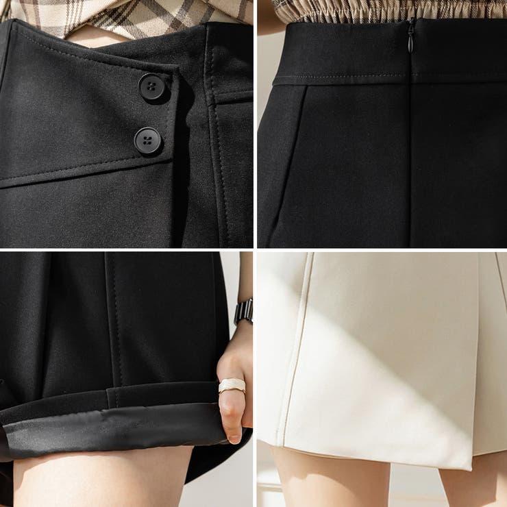 Merceria Dressterior キュロット スカート ショートパンツ miniministore キュロット ショートパンツ スカート風 -靴