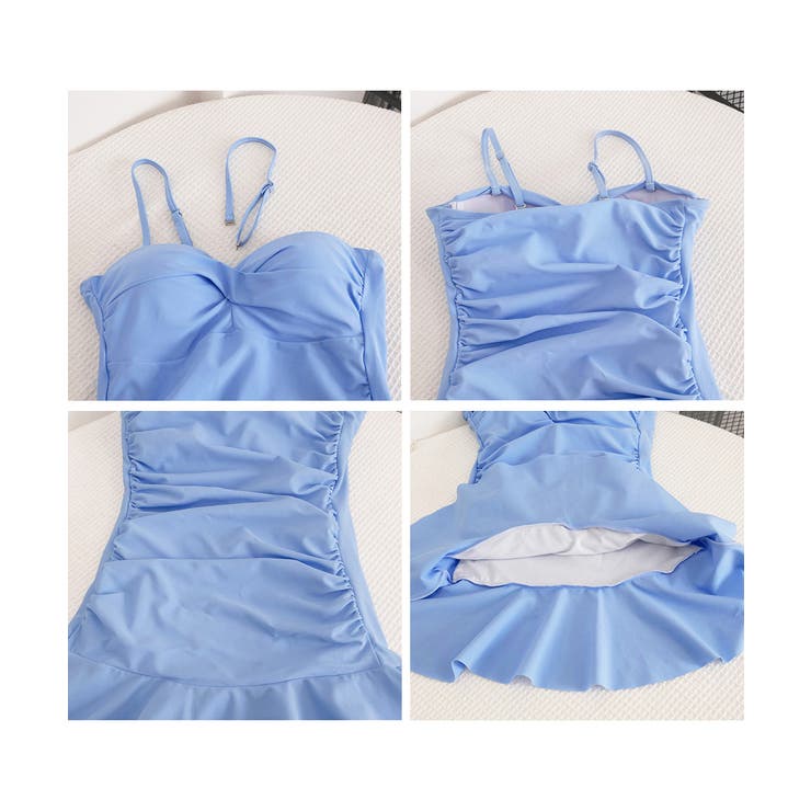 フリルワンピース水着シャーリング水着夏海 | Miniministore | 詳細画像20 