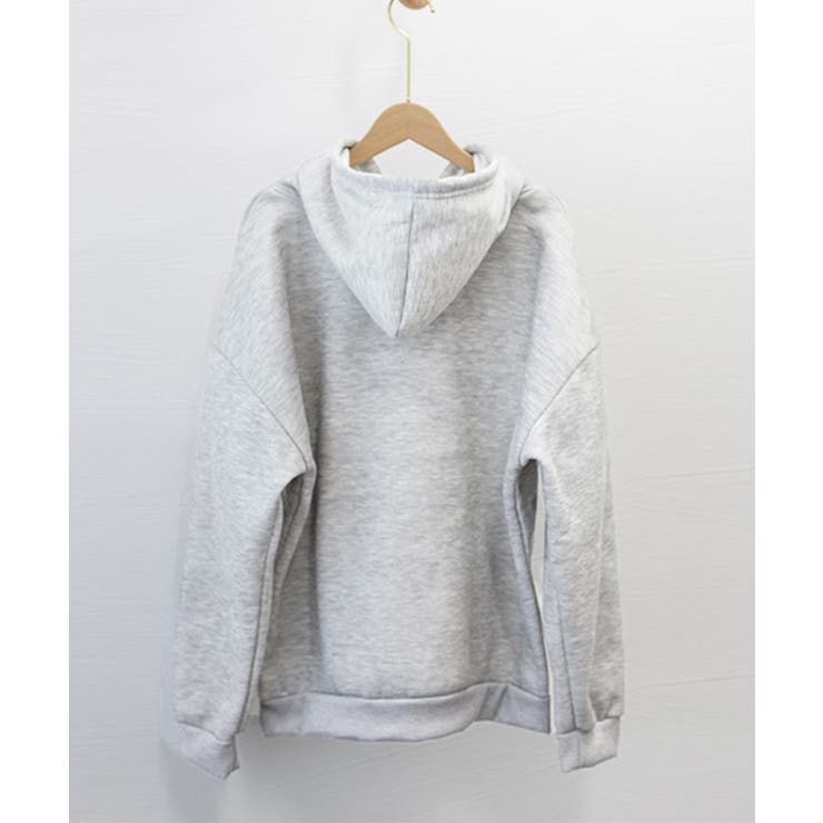 裏起毛パーカー トレーナー秋冬スウェット | Miniministore | 詳細画像16 